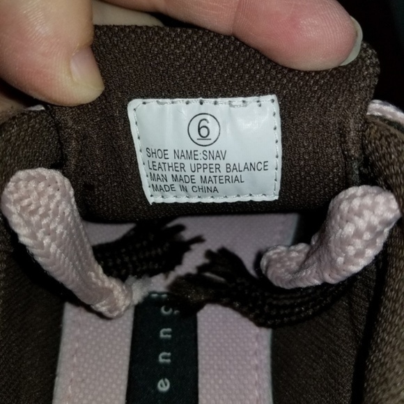 Elements Pink and Brown Y2K Sneakers  Size 6 - Picture 4 of 4